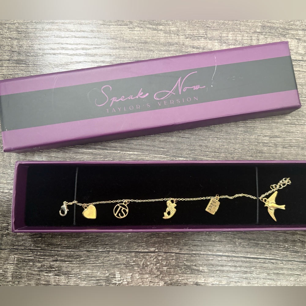 Gold Charm Bracelet